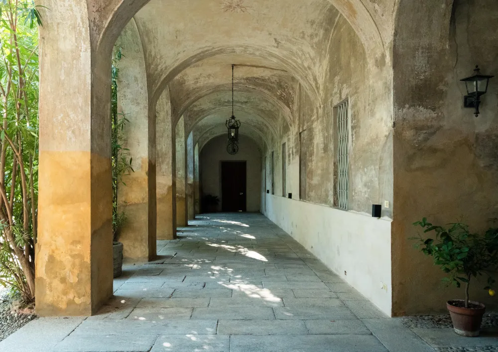 Porticato villagalimberti Portico di B&B Villa Galimberti - Villa a Osnago